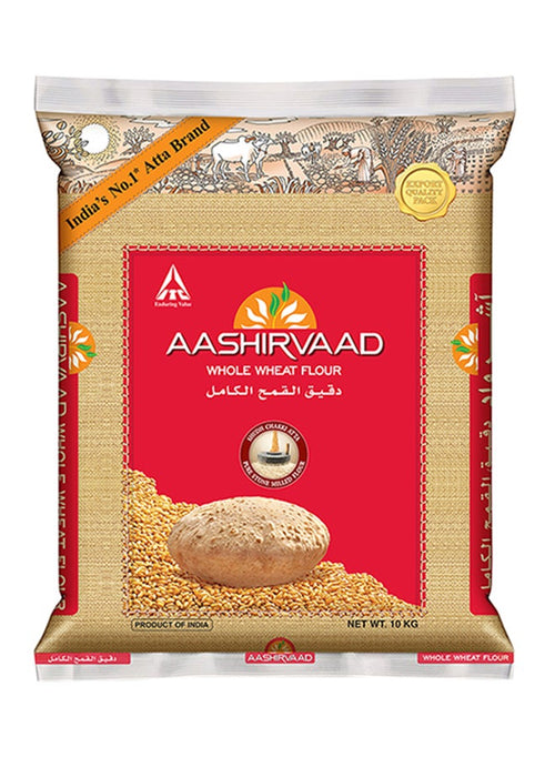 Aashirvaad Whole Wheat Atta 10kg