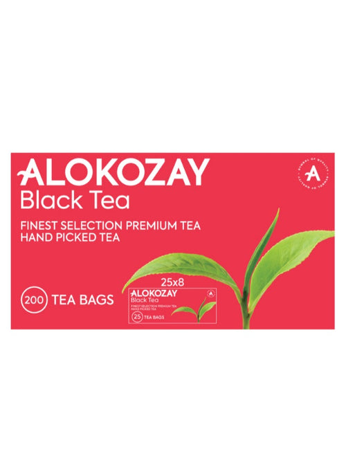 Alokozay Black Tea Finest Selection 200 Tea Bags 400g