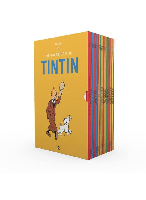 Tintin Paperback Boxed Set 23 titles