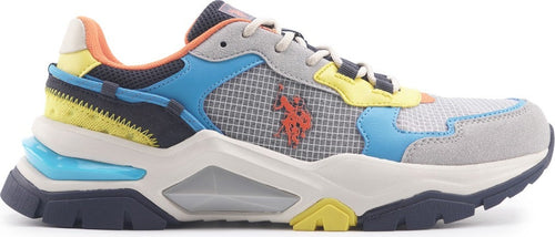 U.S. Polo Assn. BASE. Polo Assn. Vincent 4fx Gray Men's Sneaker
