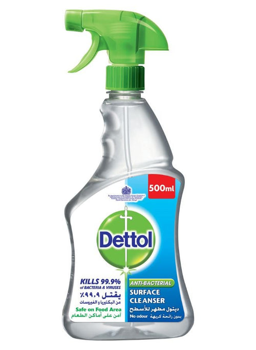 Dettol Antibacterial Surface Cleanser Trigger Spray 500ml