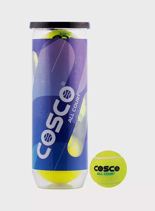 COSCO Cosco All Court Tennis Ball - Pack of 3