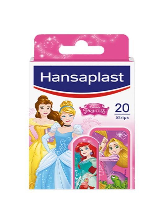Disney Princess Wound Plasters Kids Plasters I Water-Resistant Skin Friendly Painless To Remove Printed Plasters 20 Strips