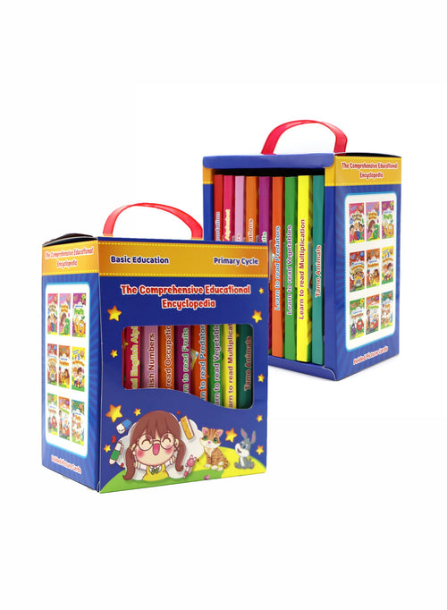 Toshionics 9 Book Set of Learning English Language for Children Fun and Educational Kids Story Books in English to Enhance Vocabulary Reading Skills and Language Development Comprehensive Educational Encyclopedia for Basic Education Primary Cycle