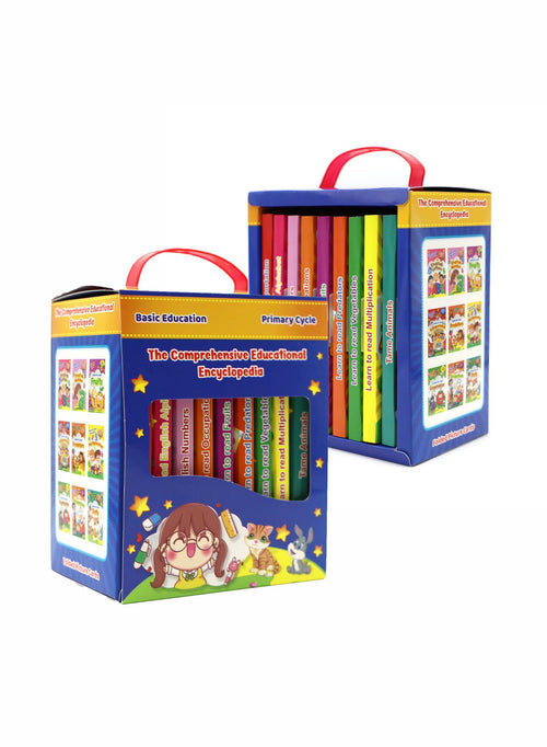 Toshionics 9 Book Set of Learning English Language for Children Fun and Educational Kids Story Books in English to Enhance Vocabulary Reading Skills and Language Development Comprehensive Educational Encyclopedia for Basic Education Primary Cycle