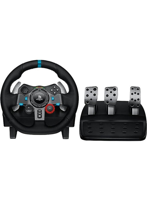 Logitech G29 Driving Force Racing Wheel and Floor Pedalsfor PS5, PS4,PS3 And PC - Black