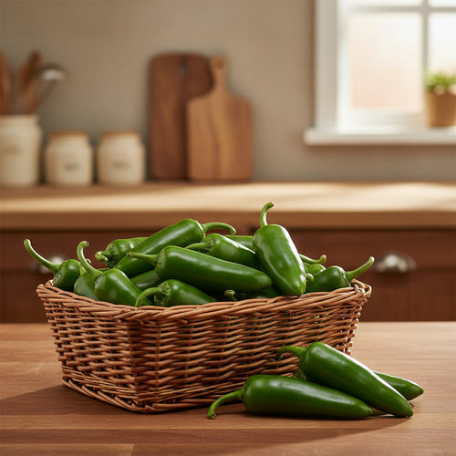 Fresh Green Chillies (Sindh) 250g
