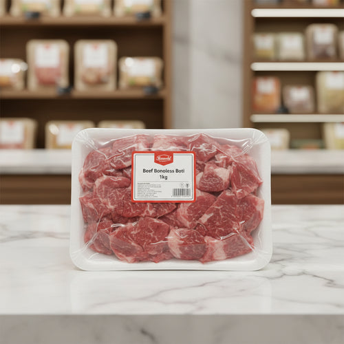 Beef Boneless Boti 1kg