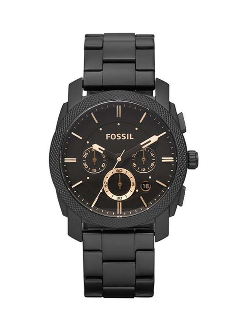 FOSSIL Men's Stainless Steel Analog Watch FS4682 - 42 mm - Black