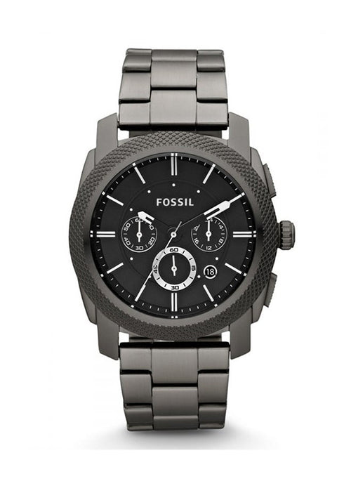FOSSIL Men's Water Resistant Chronograph Watch FS4662 - 45 mm - Black