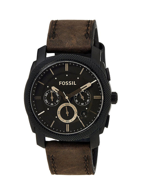 FOSSIL Men's Water Resistant Analog Watch FS4656 - 42 mm - Brown