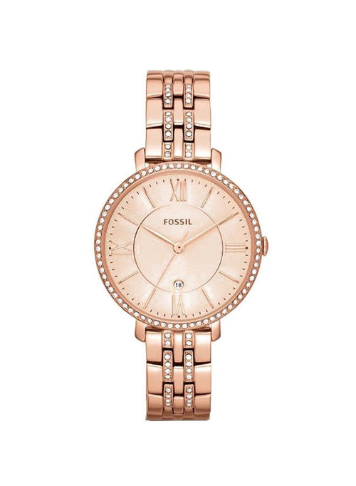 FOSSIL Women's Water Resistant Stainless Steel Analog Wrist Watch ES3546 - 36 mm - Rose Gold