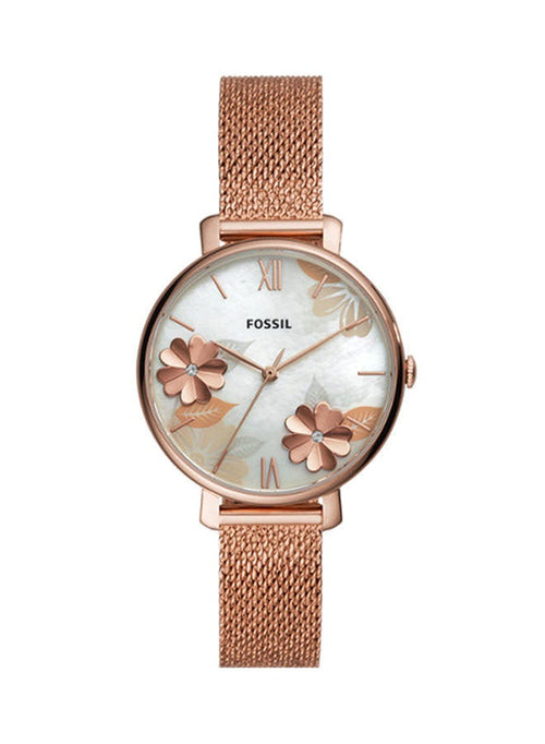 FOSSIL Women's Jacqueline Analog Watch ES4534 - 36 mm - Rose Gold