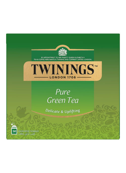 Twinings Pure Green Tea 50 Teabags 100g