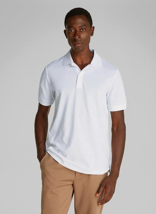 CALVIN KLEIN Slim Thermo Tech Pique Short Sleeve Polo