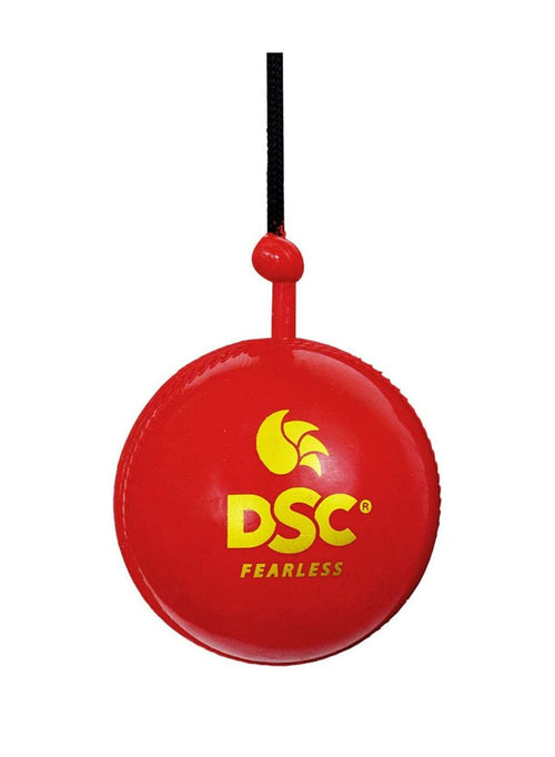 DSC Hanging Synthetic Cricket Ball | Rubber | Suitable for Practice Game | Solid inner core | Weatherproof | Training | Lightweight