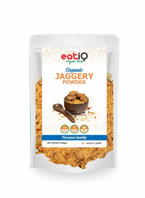 eatiQ Organic Sugarcane Jaggery 500g