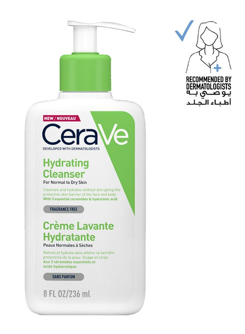 CeraVe Hydrating Cleanser for Normal to Dry Skin 236ml