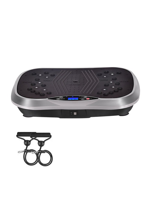 ETG Compact Vibration Plate Exercise Machine, Mini Full Body Vibration Platform Exercise Machine for Lymphatic Drainage with Acupressure Nodes, Burn Calories, Helps Alleviate Back & Joint Pain