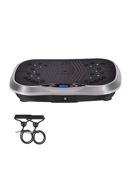 ETG Compact Vibration Plate Exercise Machine, Mini Full Body Vibration Platform Exercise Machine for Lymphatic Drainage with Acupressure Nodes, Burn Calories, Helps Alleviate Back & Joint Pain