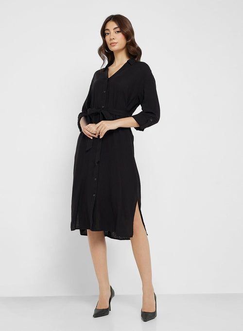 VERO MODA Loose Calf Shirt