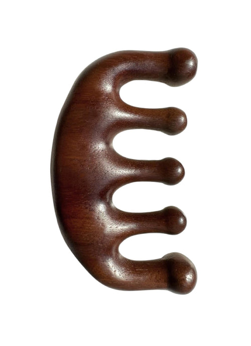 Wooden Scalp Massager – Green Sandalwood