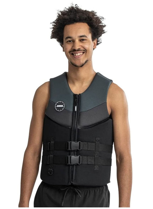 JOBE Neoprene Life Vest Men Graphite Grey For Water Sports