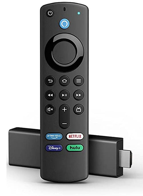 TV Fire Stick 3rd Gen Streaming Media Player with Voice Remote, TV controls HD streaming device