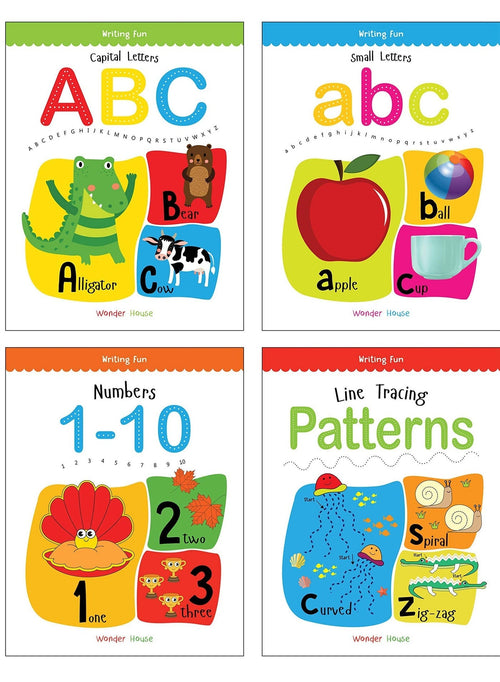 Wonder House Books Writing Practice Boxset Pack Of 4 BooK