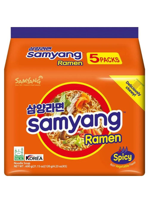 Samyang Buldak Hot Chicken Ramen 5 x 120g