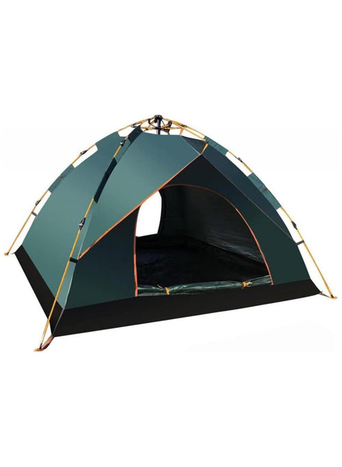 AIWANTO Pop Up Tent Double Doors Frame Garden Picnic Hiking Tent Light and Practical Popup Tent Waterproof for Camping for 3-4 People 200 \* 200 \* 135cm