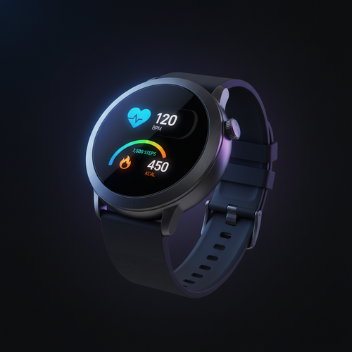 AMOLED Fitness Smartwatch