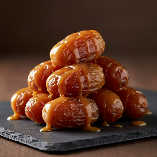 Golden Crown Caramel Dates