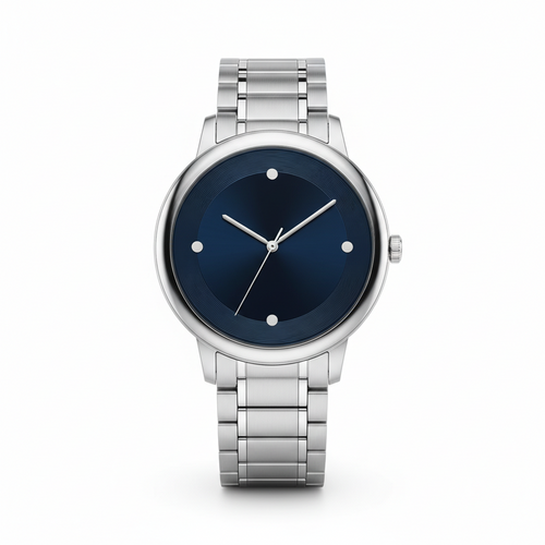 Round Classic Smartwatch Steel