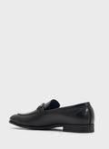 Robert Wood Textured Apron Trim Detail Formal Slip Ons