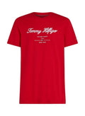 TOMMY HILFIGER Regular Fit T-Shirt With Script Logo