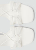MANGO Combined-Strap Heeled Sandals