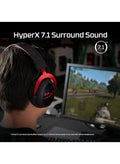 HYPERX HyperX Cloud II Wired Gaming Headset - Black-Red