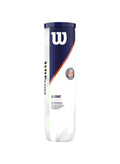 Wilson Roland Garros All Court Tennis Balls, pack of 4