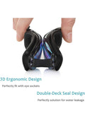 Rock Pow Pow Swim Goggles, Swimming Goggles No Leaking Full Protection Adult Men Women Youth