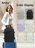 Archy Carry-On Luggage Backpack Unisex Backpack External Charging Interface Wet and Dry Separation