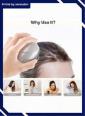 Waterproof, Portable Electric Scalp Massager | For Hair Growth, Hair Deep Clean, Head Relaxation