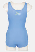 Adidas Women Graphic Print One Piece Swimsuit, Blue