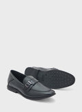 Robert Wood Buckle Detail Formal Slip Ons