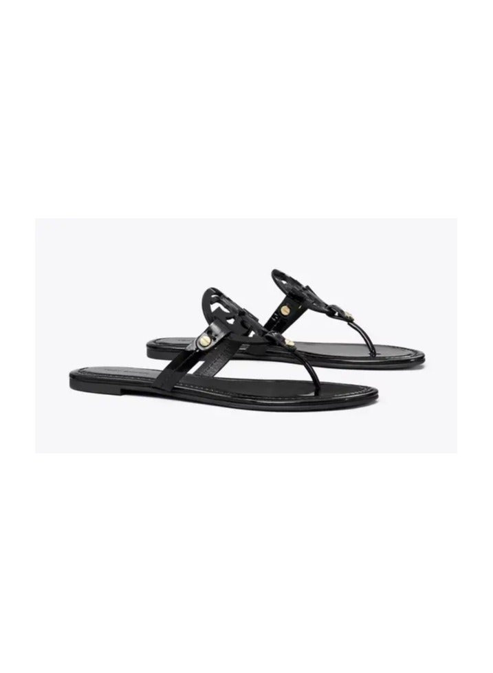 TB Miller patent sandal