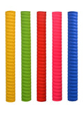 DSC Coil Colored Cricket Bat Grip | Pack of 1 | Material: Rubber | Better Shock Absorption | Enhanced Control | Simple Installation | Usage for All Players | Comfortable Fit