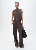 MANGO Lyocell Top With Buttons On The Back