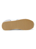 U.S. Polo Assn. Men's White Low-Top Sneakers - Lightweight Timeless Lace-Up Style, Ideal for Casual Outings