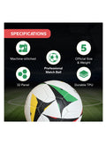 ENDLESS Champion Football | Size 5 | TPU Machine Stitched Football | 32 Panel | Clubs, Training, Academies Balls For Professional Football Matches