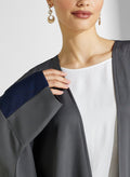hayas closet Open Front Cape Sleeve Abaya